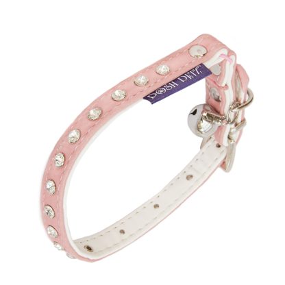 Posh Petz® Diamante Velvet Cat Safety Collar - Image 3