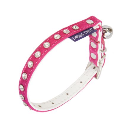 Posh Petz® Diamante Velvet Cat Safety Collar - Image 5