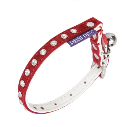 Posh Petz® Diamante Velvet Cat Safety Collar - Image 9