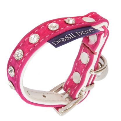 Posh Petz® Diamante Velvet Kitten Safety Collar - Image 5