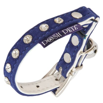 Posh Petz® Diamante Velvet Kitten Safety Collar - Image 6