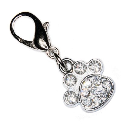 Clip-On Crystal Paw Charm - Image 2